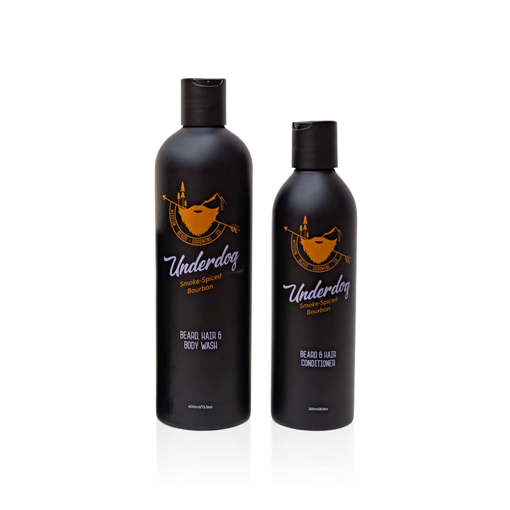 Beard wash and conditioner set