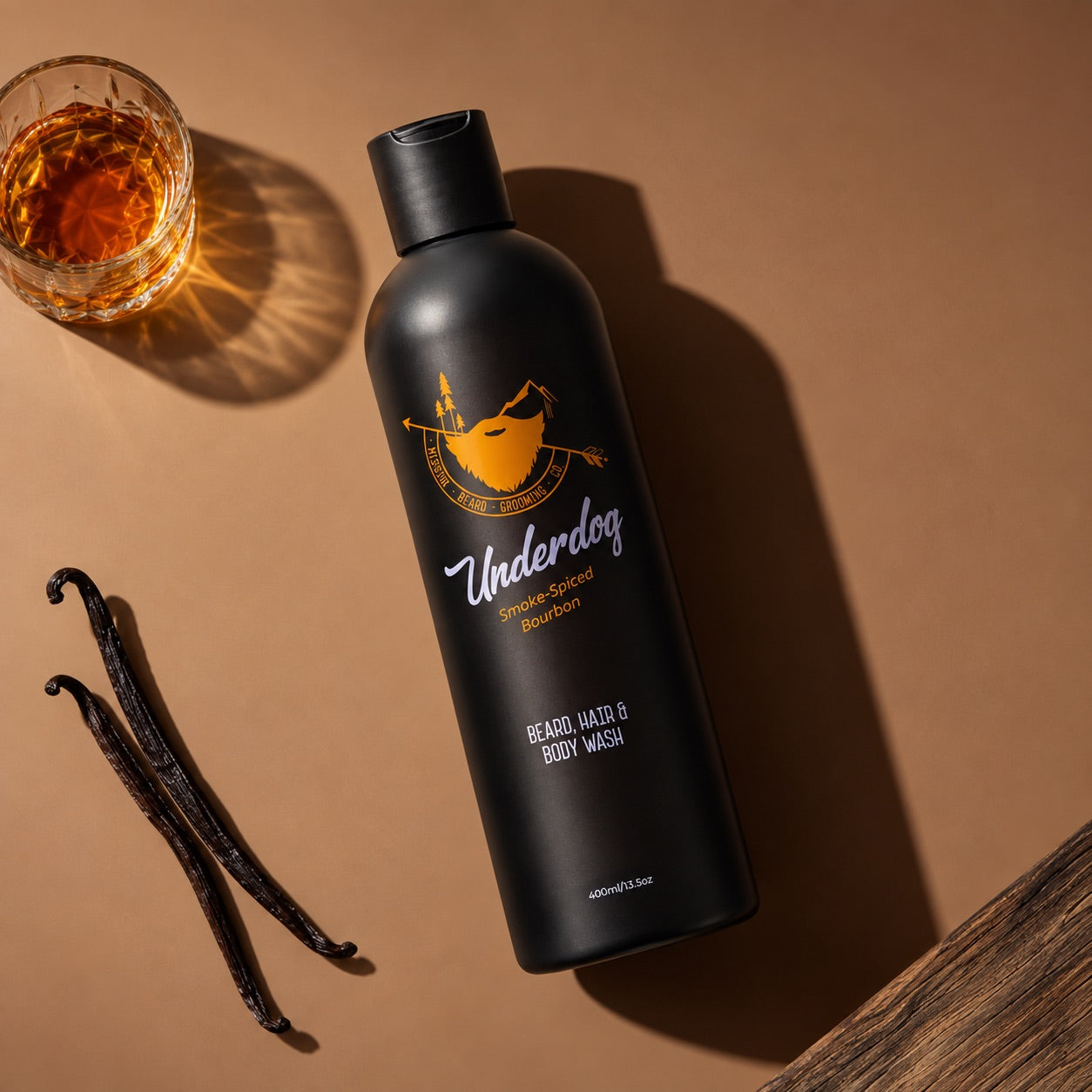 Underdog Beard, Hair & Body Wash - 400ML